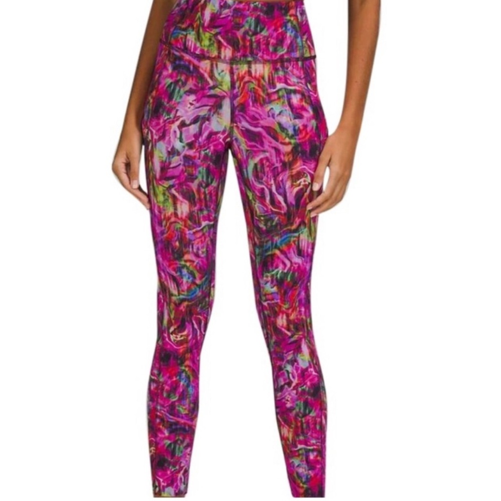 lululemon athletica Multicolor Leggings Size 8